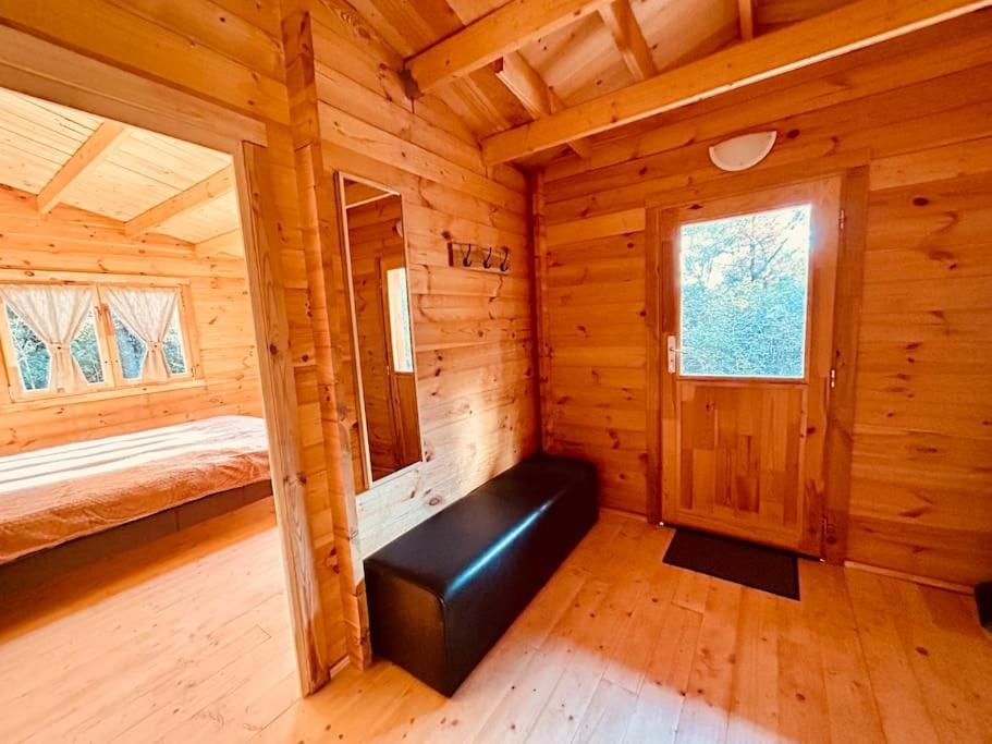 Chalet Bois Jacuzzi Bessan Eksteriør billede
